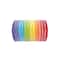 5.5&#x22; x 15yd. Rainbow Mesh Ribbon by Celebrate It&#xAE;